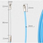 5/10/20/30M Electricians Tape Cable Puller Tools Rods Wires Draw Push Pulling - Image 3