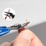 5xFlush Side Cutter Precision Shear Wire Snips Pliers Tool Diagonal Mini Cutters - Image 7