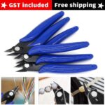 5xFlush Side Cutter Precision Shear Wire Snips Pliers Tool Diagonal Mini Cutters