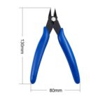 5xFlush Side Cutter Precision Shear Wire Snips Pliers Tool Diagonal Mini Cutters - Image 2