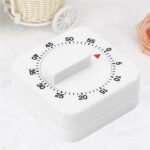 60Min Kitchen Timer Egg Square Shaped Kitchen Cooking Timer Mechanical Alarm AU - Image 3