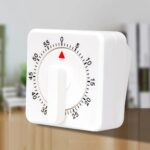 60Min Kitchen Timer Egg Square Shaped Kitchen Cooking Timer Mechanical Alarm AU - Image 5