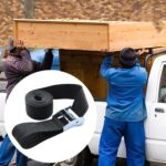 6Pcs 2.5m Lashing Straps Buckle Nylon Quick Release Cargo Tie Down Car Luggage - Image 2