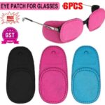 6/12PCS Amblyopia Eye Patch for Glasses Kids Strabismus Lazy Eye Patches Cover
