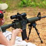 6 -9  Height Sniper Rifle Swivel Sling Bipod Adjustable Hunting Mount Stand NEW - Image 2