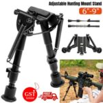 6 -9  Height Sniper Rifle Swivel Sling Bipod Adjustable Hunting Mount Stand NEW
