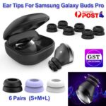 6 Pair Eartips Replacement Ear Tips Earbuds Silicone For Samsung Galaxy Buds Pro