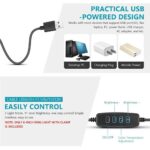 6 inch USB Video Conference Lighting Clip on LED Ring Light for Laptop Monitor - Image 2