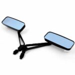 8/10mm MOTORCYCLE MIRRORS For CHOPPER CRUISER BOBBER CAFE RACER SCRAMBLWER. - Image 7