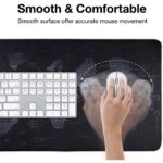 90x40cm Gaming Black Non-Slip Large Office Desk Pad Map Mouse Pad Mice Mat - Image 2