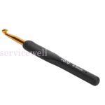 9PCS 2-6mm Soft Sewing Handle Aluminum Crochet Hook Knitting Needles Yarn Set AU - Image 6