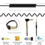 AUX Cable 3.5mm Stereo Audio Input Extension Male to Male Auxiliary Car Cord - Image 5