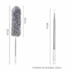 AU CLEANING DUSTER EXTENDABLE TELESCOPIC MICROFIBRE FOR STAINLES STEAL POLE - Image 2