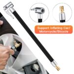AU Car Air Tyre Tire Chuck Inflator Pump Hose Adapter Valve Connector Tool Clip - Image 5
