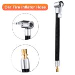 AU Car Air Tyre Tire Chuck Inflator Pump Hose Adapter Valve Connector Tool Clip - Image 3