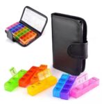 AU Medicine 7 Day Weekly Storage Pill Box Tablet Sorter Container Case Organizer - Image 7