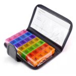 AU Medicine 7 Day Weekly Storage Pill Box Tablet Sorter Container Case Organizer - Image 5