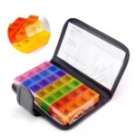 AU Medicine 7 Day Weekly Storage Pill Box Tablet Sorter Container Case Organizer - Image 6