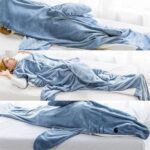 AU Shark Sleeping Bag S-XXL for Shark Blanket Super Soft Cozy Flannel Hoodie - Image 6