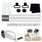Accessoris Set Lens Cloth Replacement Kit for Meta Quest 3 VR Controller Grips - Image 3