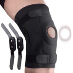 Adjustable Hinged Knee Brace Open Patella Support Swollen Tendon Ligament ACL AU - Image 4