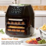 Air Fryer Rack Kitchen Grill Air Fryer Accessories Baking Tray Grill Holder AU - Image 2