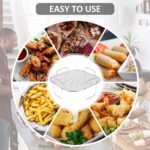 Air Fryer Rack Kitchen Grill Air Fryer Accessories Baking Tray Grill Holder AU - Image 4