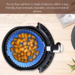 Air Fryer Silicone Pot Air Fryer Basket Liner Non-Stick Reusable Baking Tray NEW - Image 6