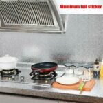 Aluminum Foil Sticker Self Adhesive Oil-proof Waterproof Kitchen Cabinet Wall - Image 6