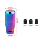 Aluminum Manual Car Auto Gear Stick Shift Knob Shifter/Lever Universal - Image 5