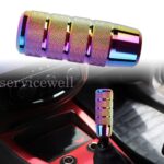 Aluminum Weighted Manual Shift Knobs, Long Stick Shift Knob Gear Shifter Knobs - Image 5
