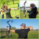 Archery Release Aid Compound Bow with Adjustable Wrist Strap Bow Release AU - Image 3