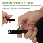 Archery Release Aid Compound Bow with Adjustable Wrist Strap Bow Release AU - Image 4