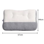 Bed Pillow Cervical Ergonomic Pillow Adjustable Ergonomic Contour Orthopedic AU - Image 2