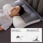 Bed Pillow Cervical Ergonomic Pillow Adjustable Ergonomic Contour Orthopedic AU - Image 3