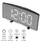 Bedside Digital Clock LED Display Desk Table Time Temperature Alarm Modern Decor - Image 6