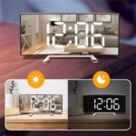 Bedside Digital Clock LED Display Desk Table Time Temperature Alarm Modern Decor - Image 5