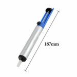 Blue Tin suction pump semi-aluminum tin suction manual non-slip tin suction - Image 2