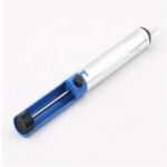 Blue Tin suction pump semi-aluminum tin suction manual non-slip tin suction - Image 3
