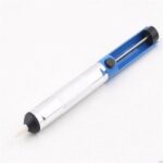 Blue Tin suction pump semi-aluminum tin suction manual non-slip tin suction - Image 4