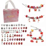 Bracelet Making Kit DIY Charm Bracelets Beads Jewelry Crafts Set for Girls Gifts - Image 5