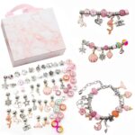 Bracelet Making Kit DIY Charm Bracelets Beads Jewelry Crafts Set for Girls Gifts - Image 4