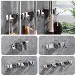 Broom Holder Mop Hanger Wall Mounted Storage Hook Rack Organizer Kitchen Tool - Image 6