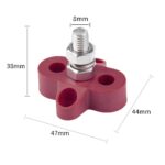 Bus Bar Terminal Blocks Heavy Duty M8+M8 Positive Power Distribution Studs AU - Image 6
