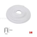 Car Door Edge Guard Protector Car Strip Guard Moulding Trim Door Protector White - Image 2