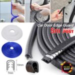 Car Door Edge Guard Protector Car Strip Guard Moulding Trim Door Protector White