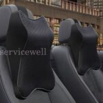 Car Seat Headrest Pad Memory Foam Pillow Head Neck Rest Support Cushion Pad New - Image 4