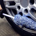 Car Wheel Cleaning Brush Tool Tire Washing Clean Alloy Soft Bristle Cleaner Tool - Image 2