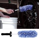 Car Wheel Cleaning Brush Tool Tire Washing Clean Alloy Soft Bristle Cleaner Tool - Image 6