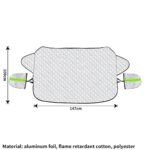 Car Windscreen Cover Sun UV Shade Shield Dust Winter Snow Ice Frost Protector - Image 2